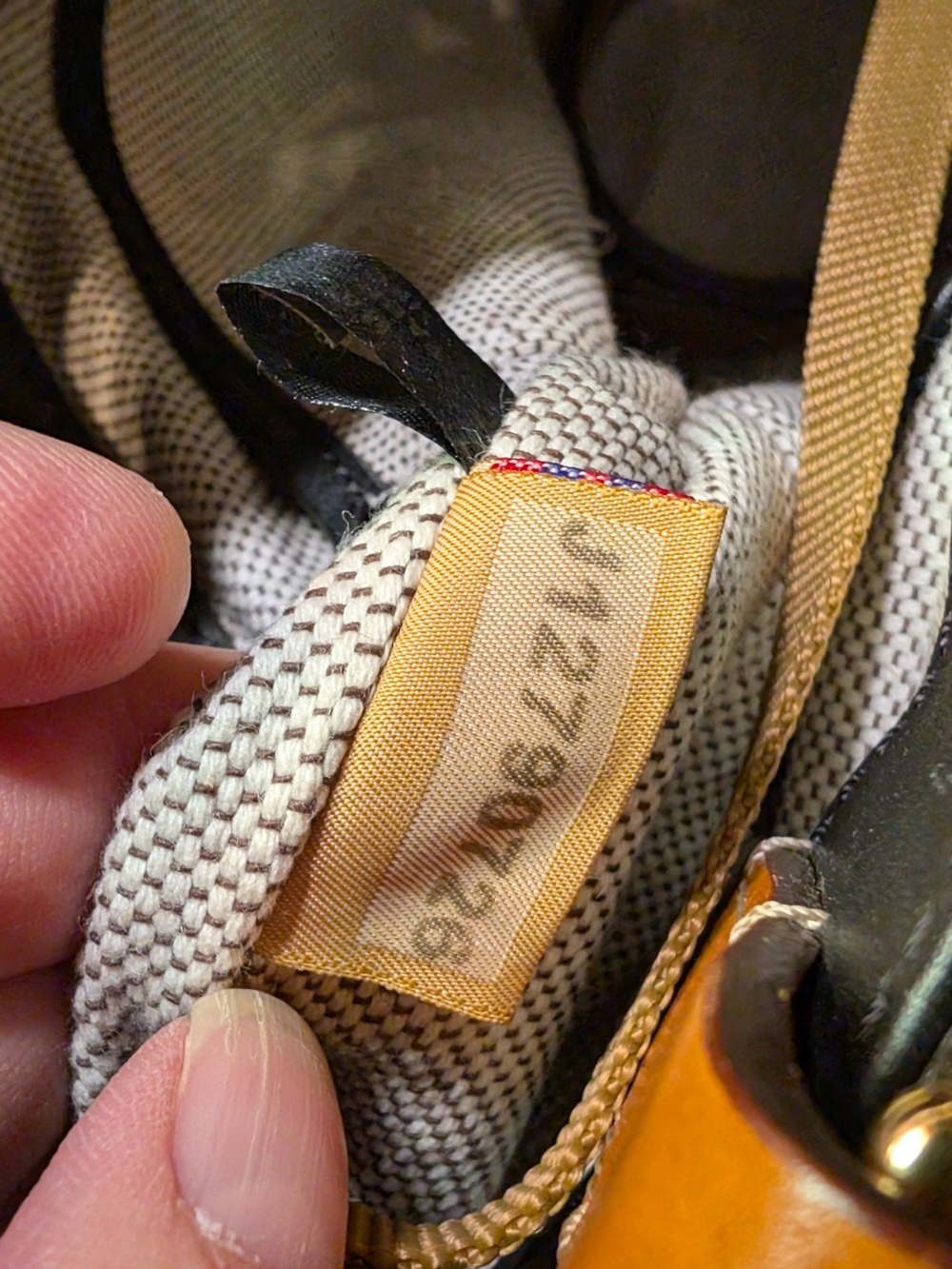Dooney & Bourke City Barlow Satchel with Tan Trim - Picture 6 of 9